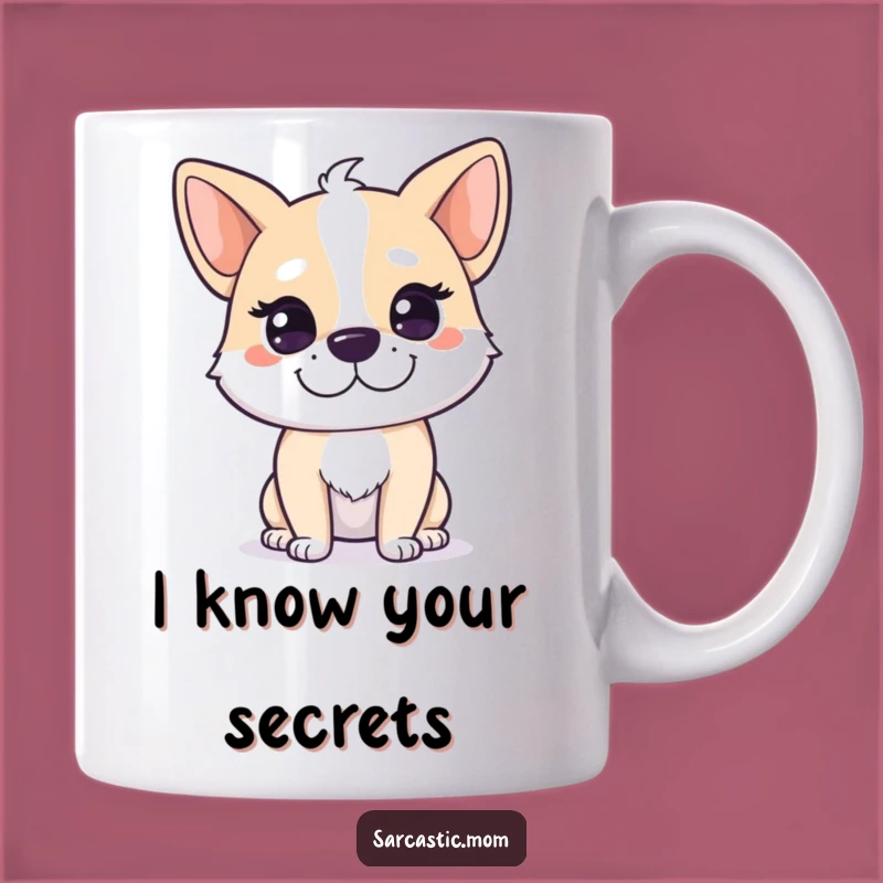Funny Dog Mom Smirk Mug: For the Mom Who Knows All the Secrets