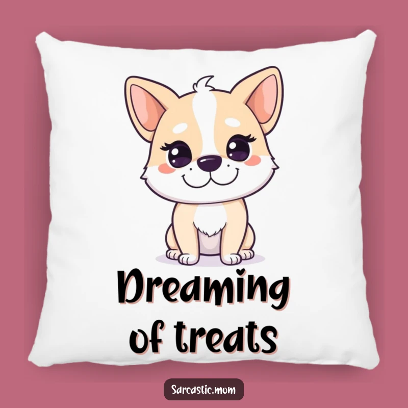 Soft Funny Dog Mom Smirk Pillow: Cuddle Up with a Secret