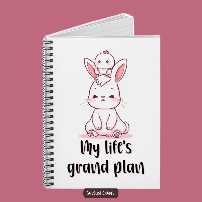 Funny Bunny Mom Notebook - Hilarious Journal for Mommy Thoughts