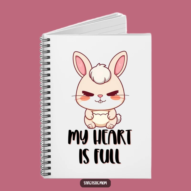 Funny Rabbit Mom Stern Love Notebook: For Your Firmly Loving Thoughts
