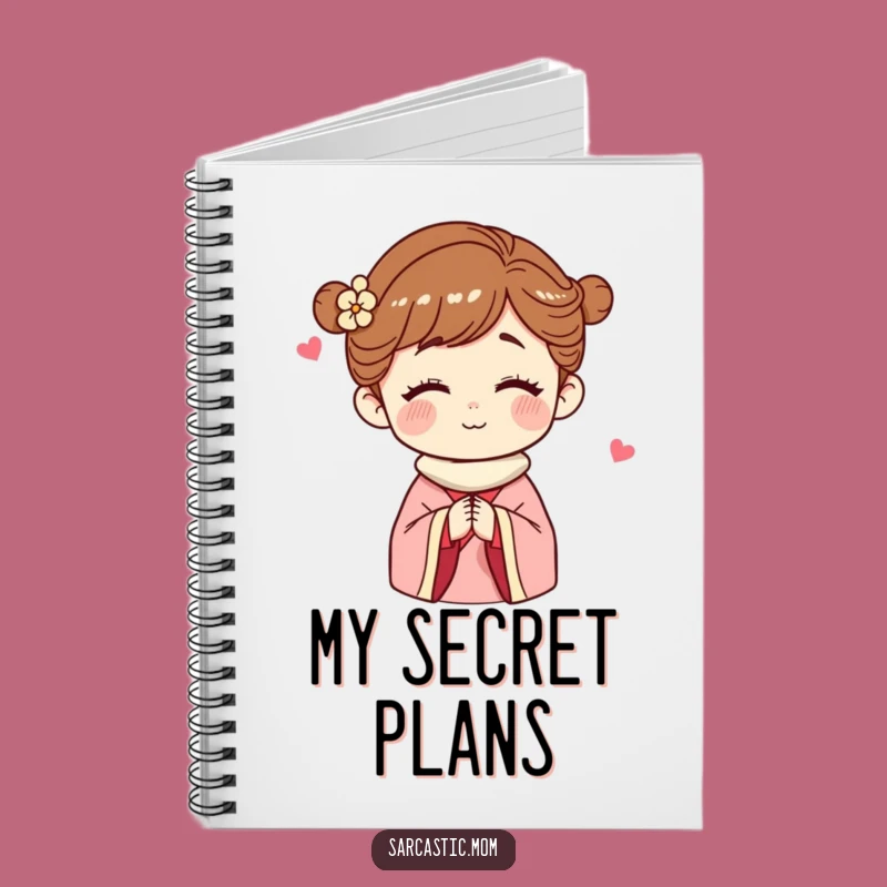 Funny Secrets Notebook: Mother Figure's Wink Journal for Your Thoughts Gift