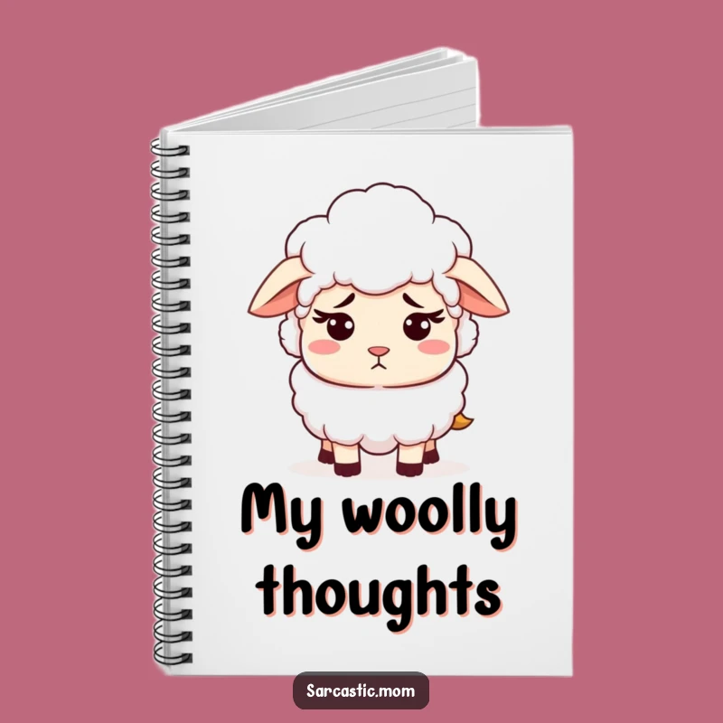 Funny Sheep Mom Notebook: Patient Journal, Perfect Quiet Humor Gift